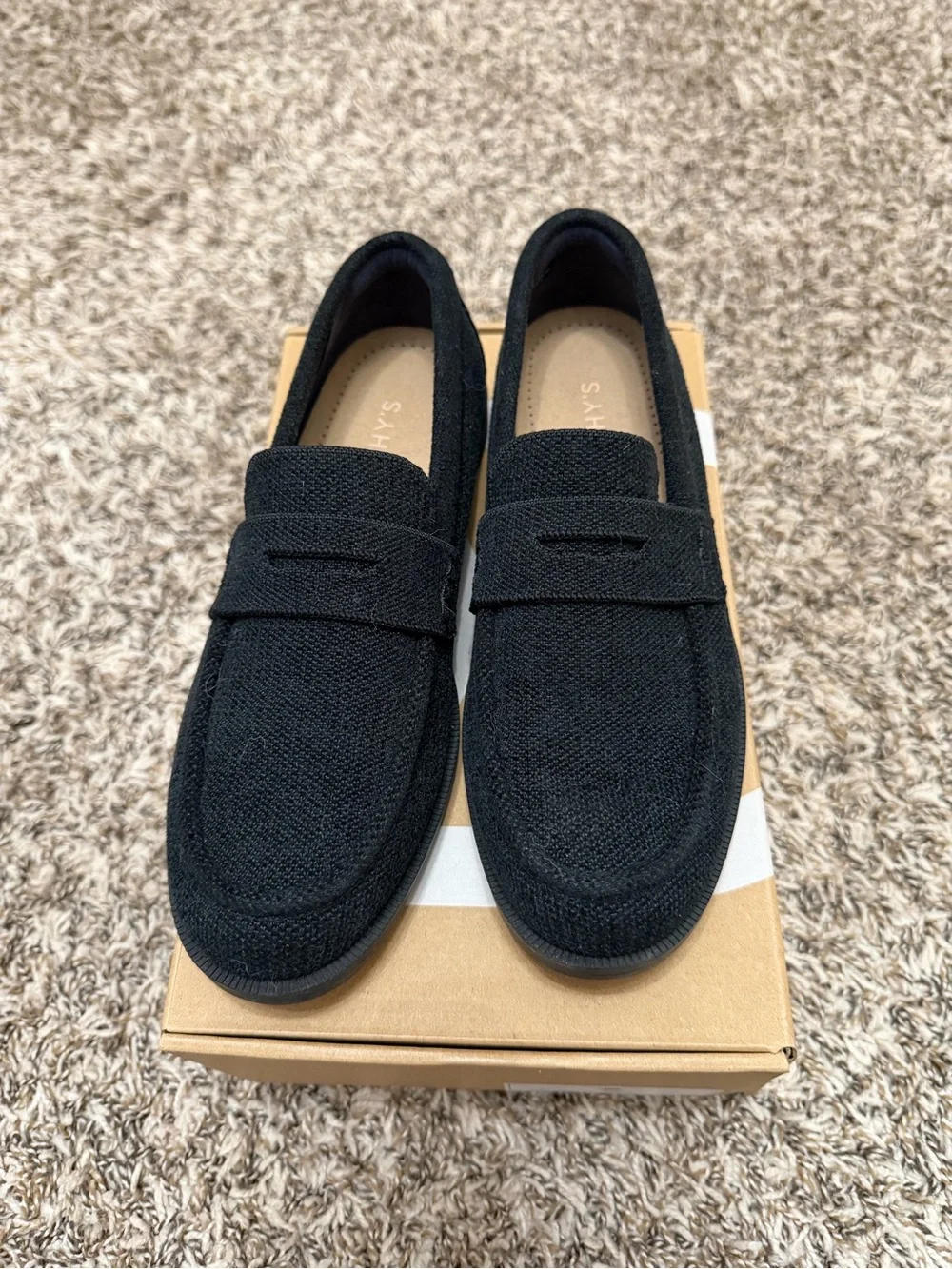 Rothy's Black Women’s Slip-On Penny Loafers